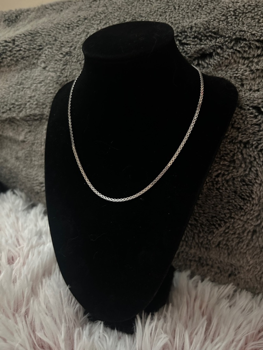 925 Sterling Silver Bismarck Chain - 16 inches NEW